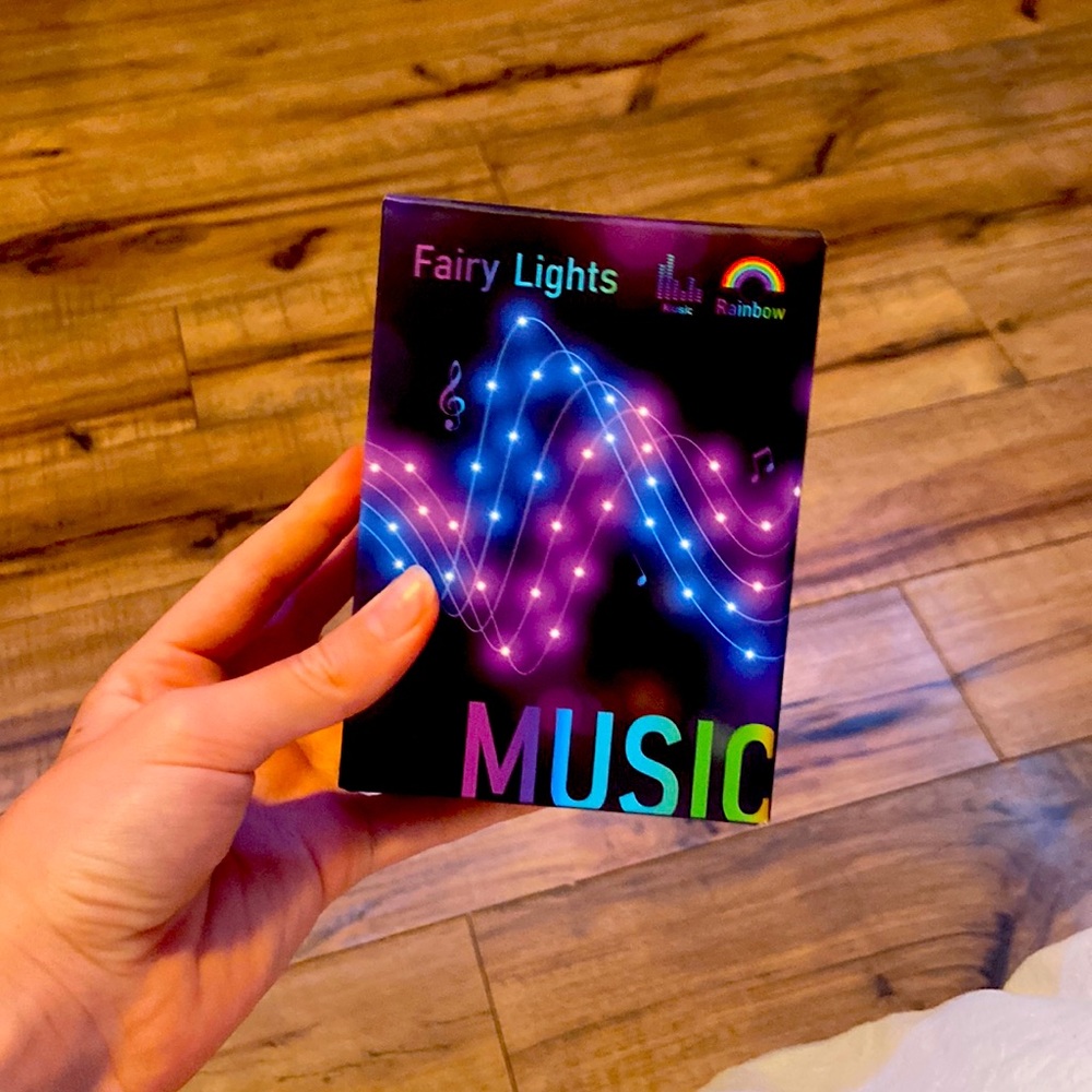Fairy light that connect to music
